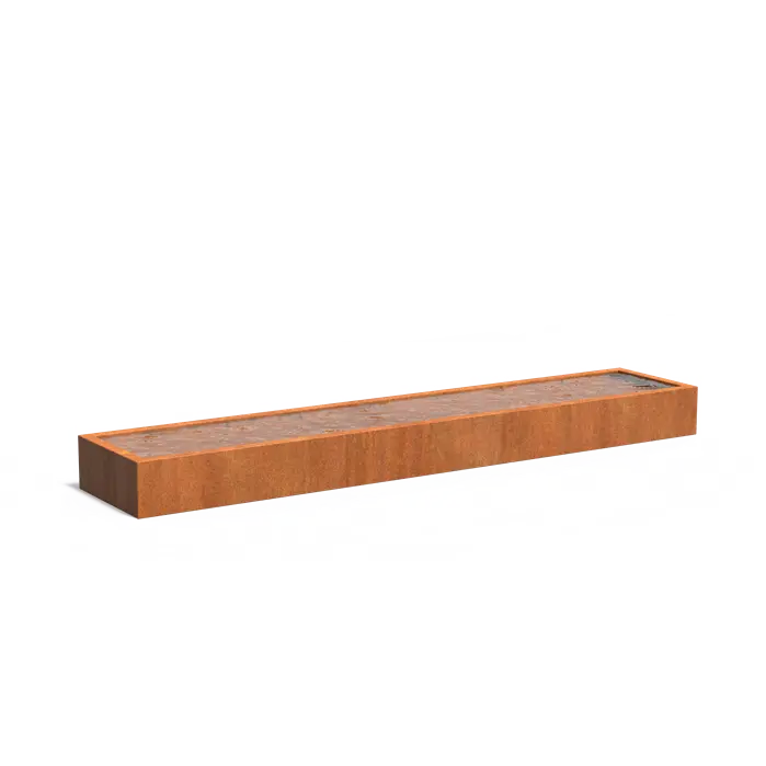 Adezz I Teich aus Cortenstahl