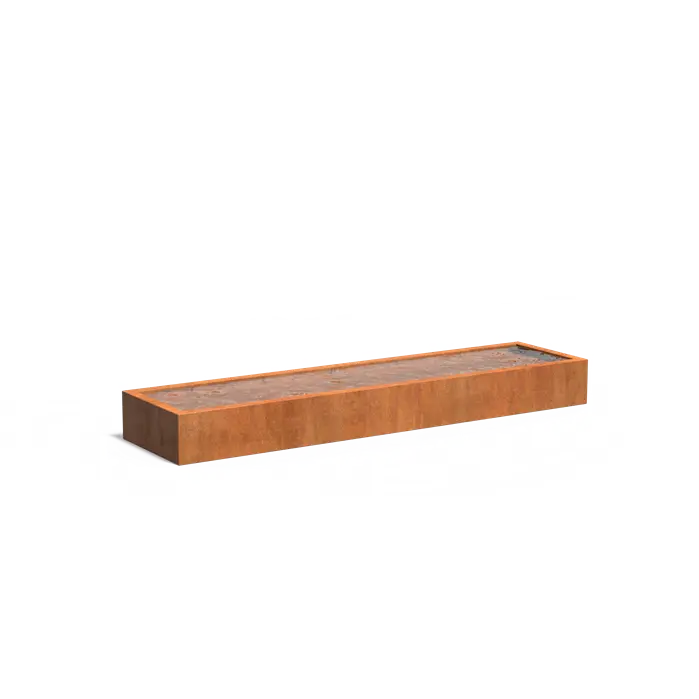 Adezz I Teich aus Cortenstahl