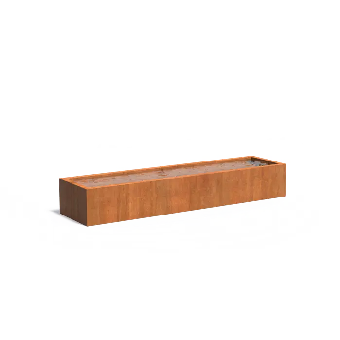 Adezz I Teich aus Cortenstahl