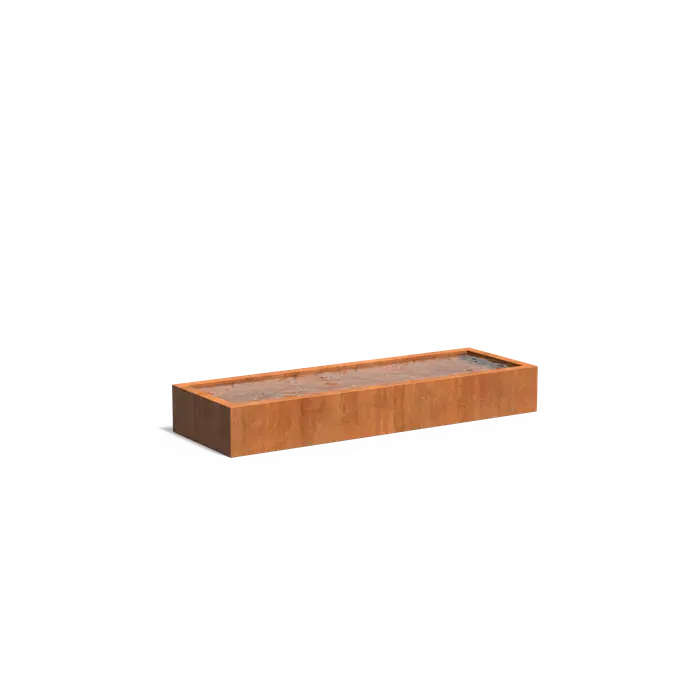 Adezz I Teich aus Cortenstahl