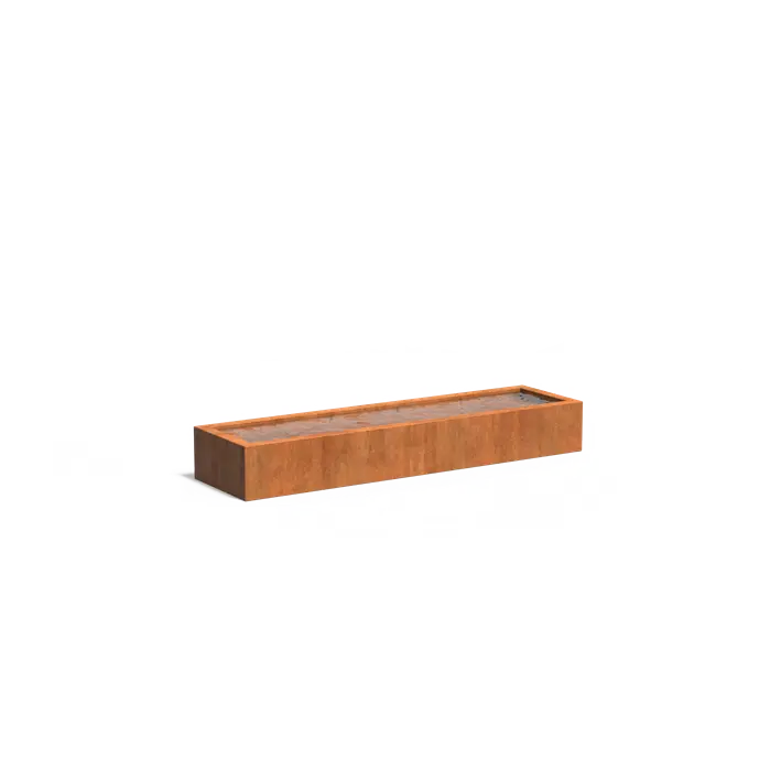 Adezz I Teich aus Cortenstahl