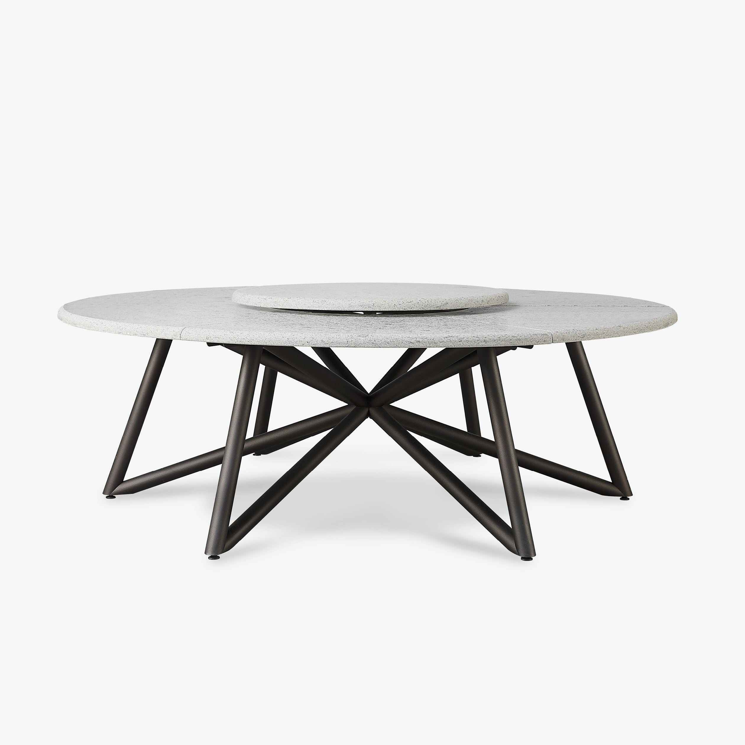 VELTHA® Hermu Runder Gartentisch