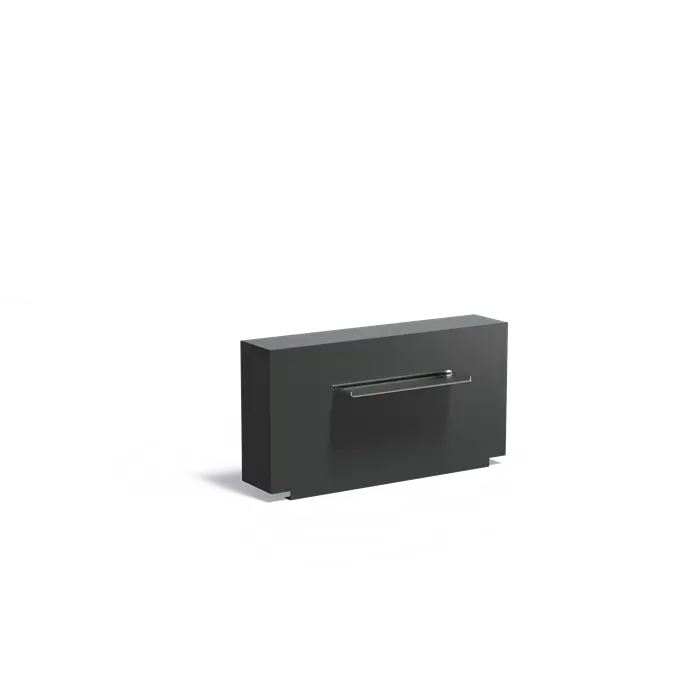 Adezz I Feste Teichwand aus Aluminium