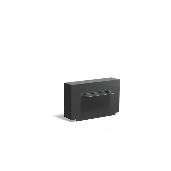 Adezz I Feste Teichwand aus Aluminium