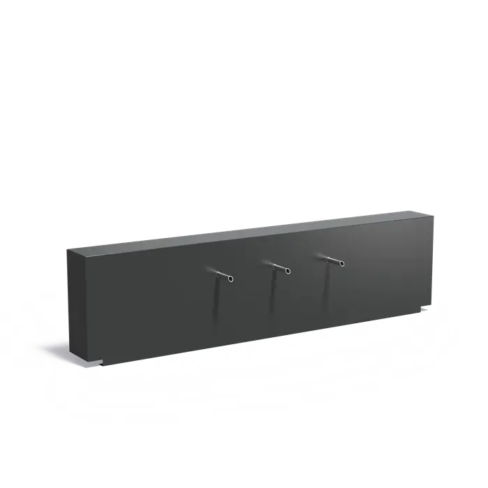 Adezz I Feste Teichwand aus Aluminium