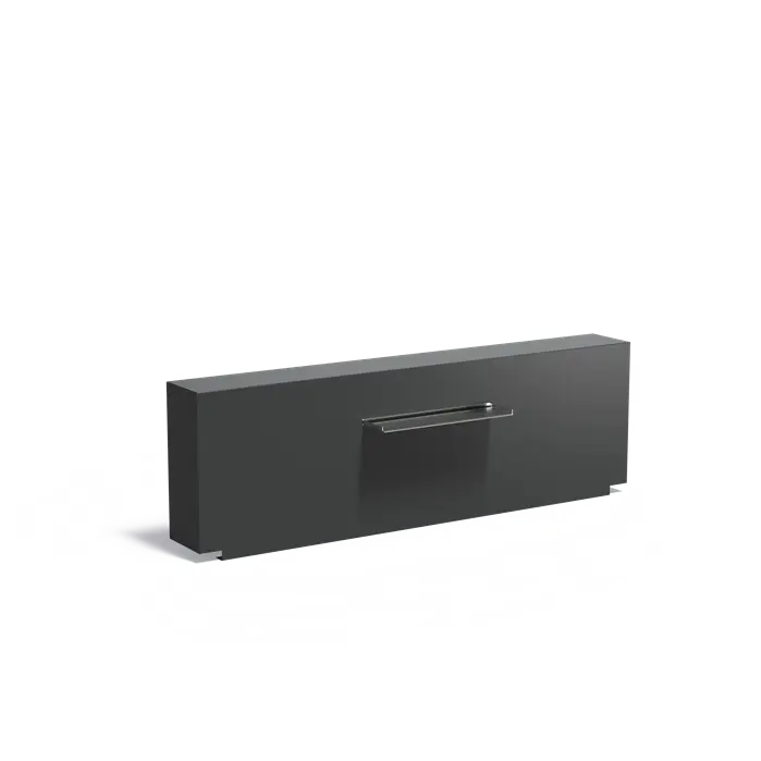 Adezz I Feste Teichwand aus Aluminium