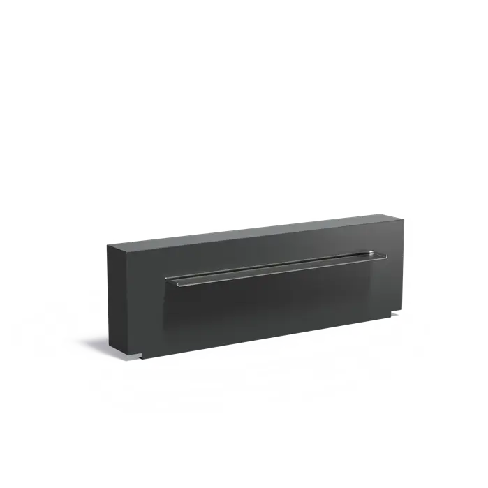 Adezz I Feste Teichwand aus Aluminium