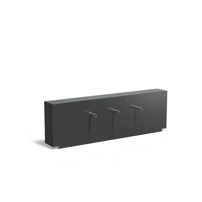 Adezz I Feste Teichwand aus Aluminium