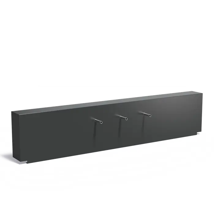 Adezz I Feste Teichwand aus Aluminium