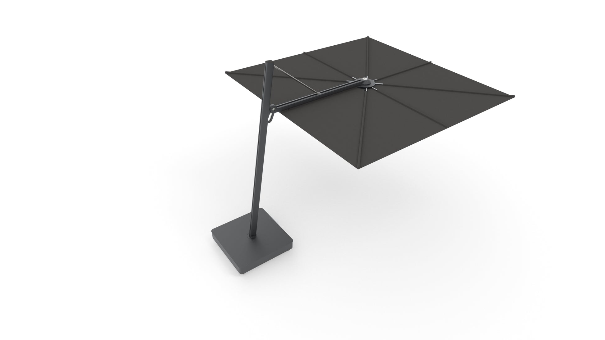 Umbrosa I Versa UX Full Black 3 m, quadratisch – Bild 7