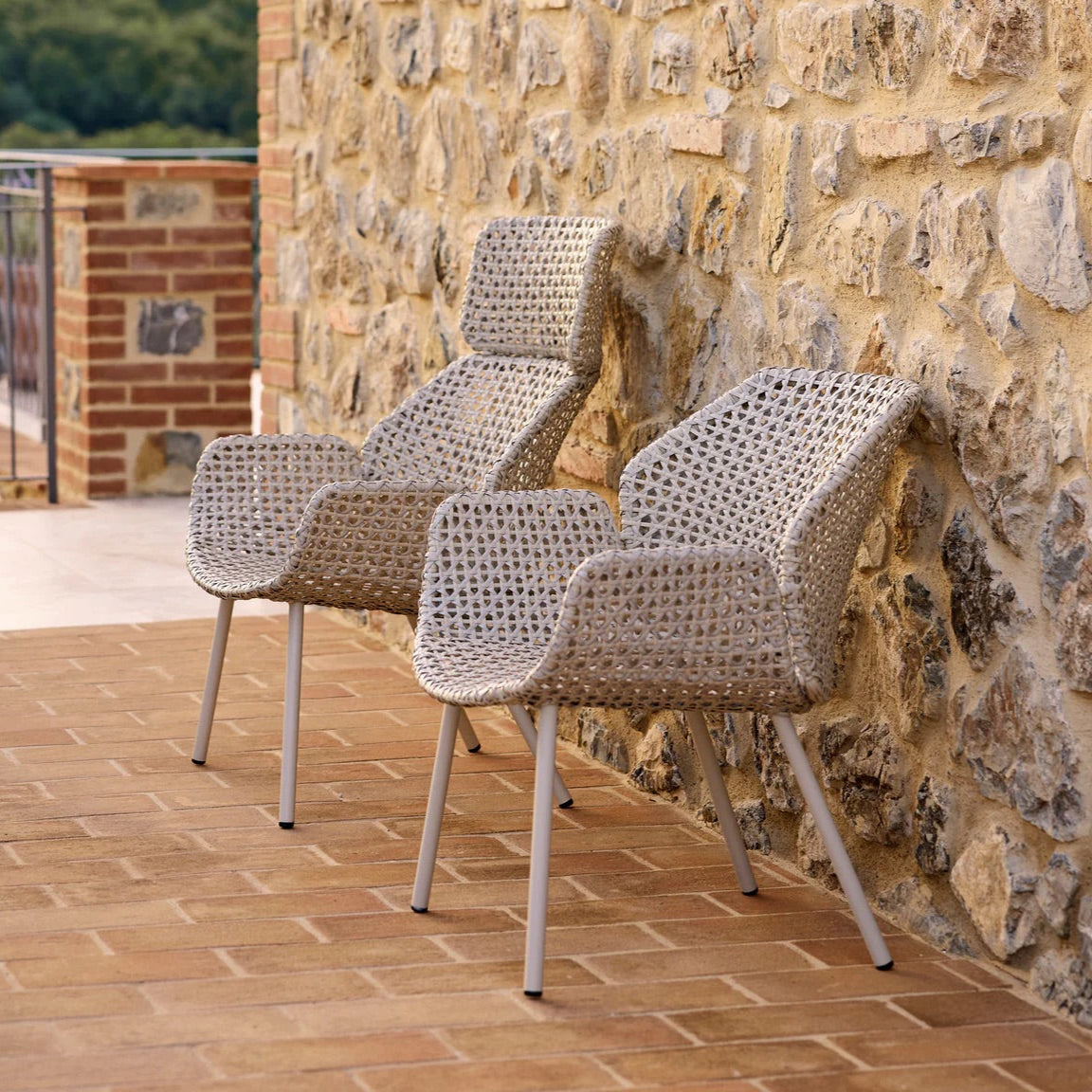 Cane-Line I Vibe Loungesessel