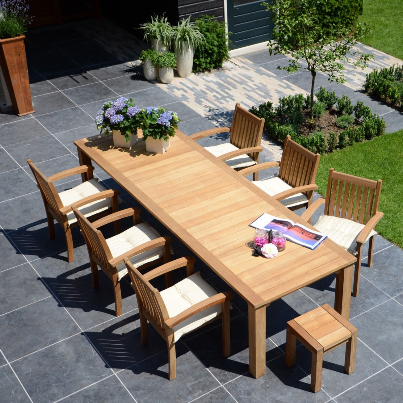 Traditional Teak I Victoria Stapelstuhl