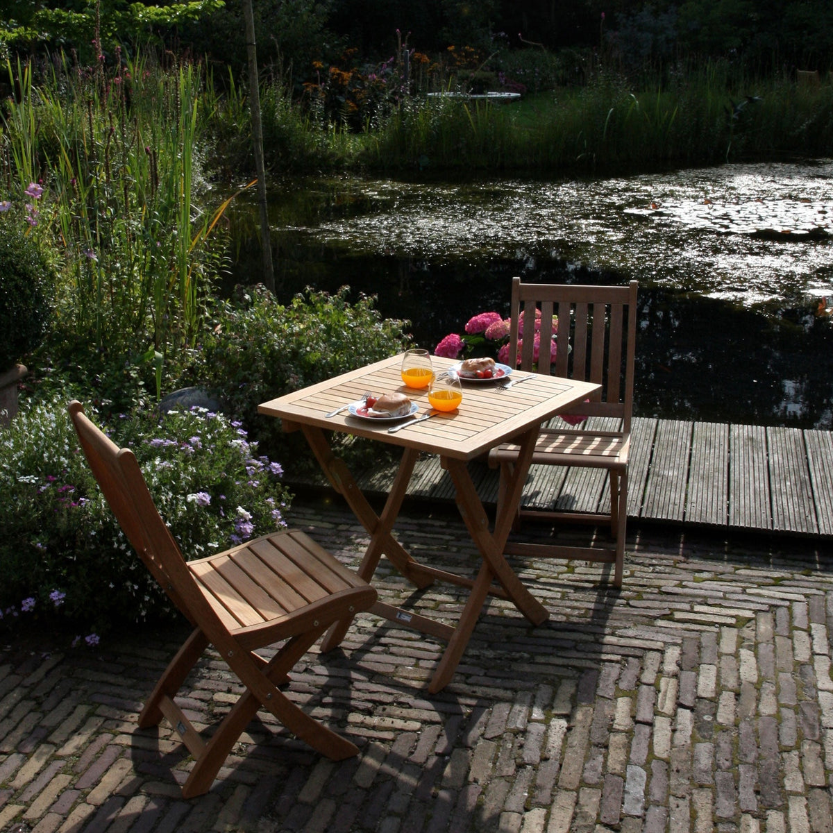 Traditional Teak Victoria Klappstuhl – Garten‑Stuhl