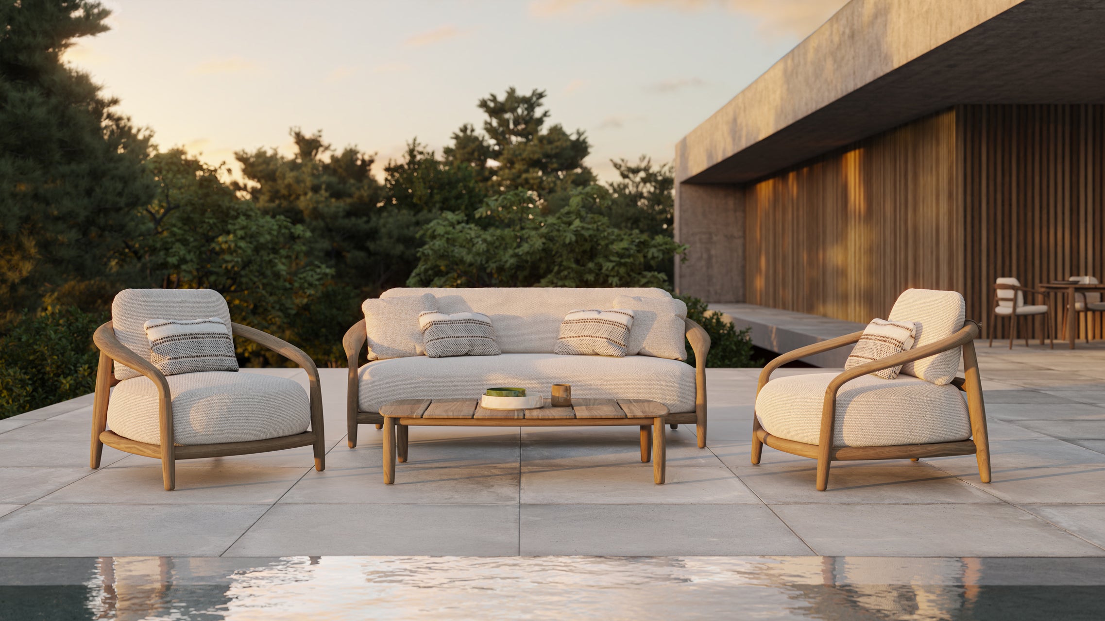 Vondom | Fusta Loungetisch 135 cm, rechteckig
