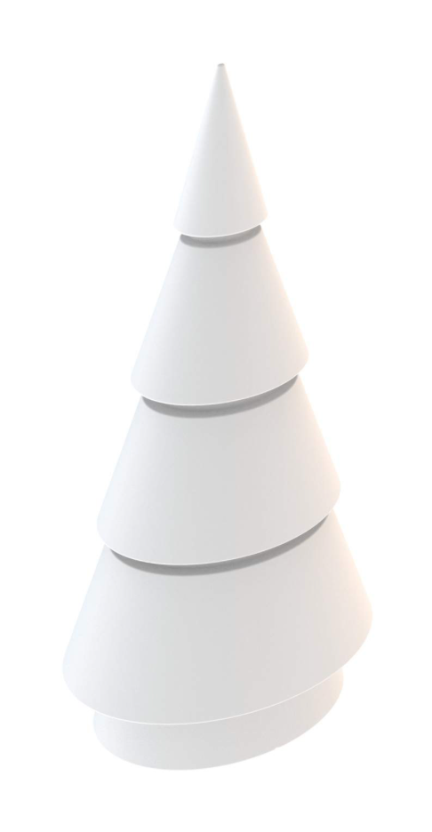 Vondom I Forest LED-Weihnachtsbaum – Designleuchte für Garten, Innen & Außen