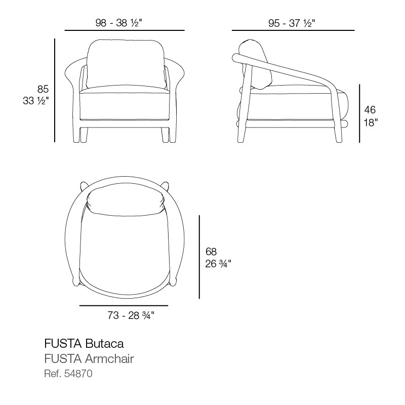 Vondom | Fusta Loungesessel