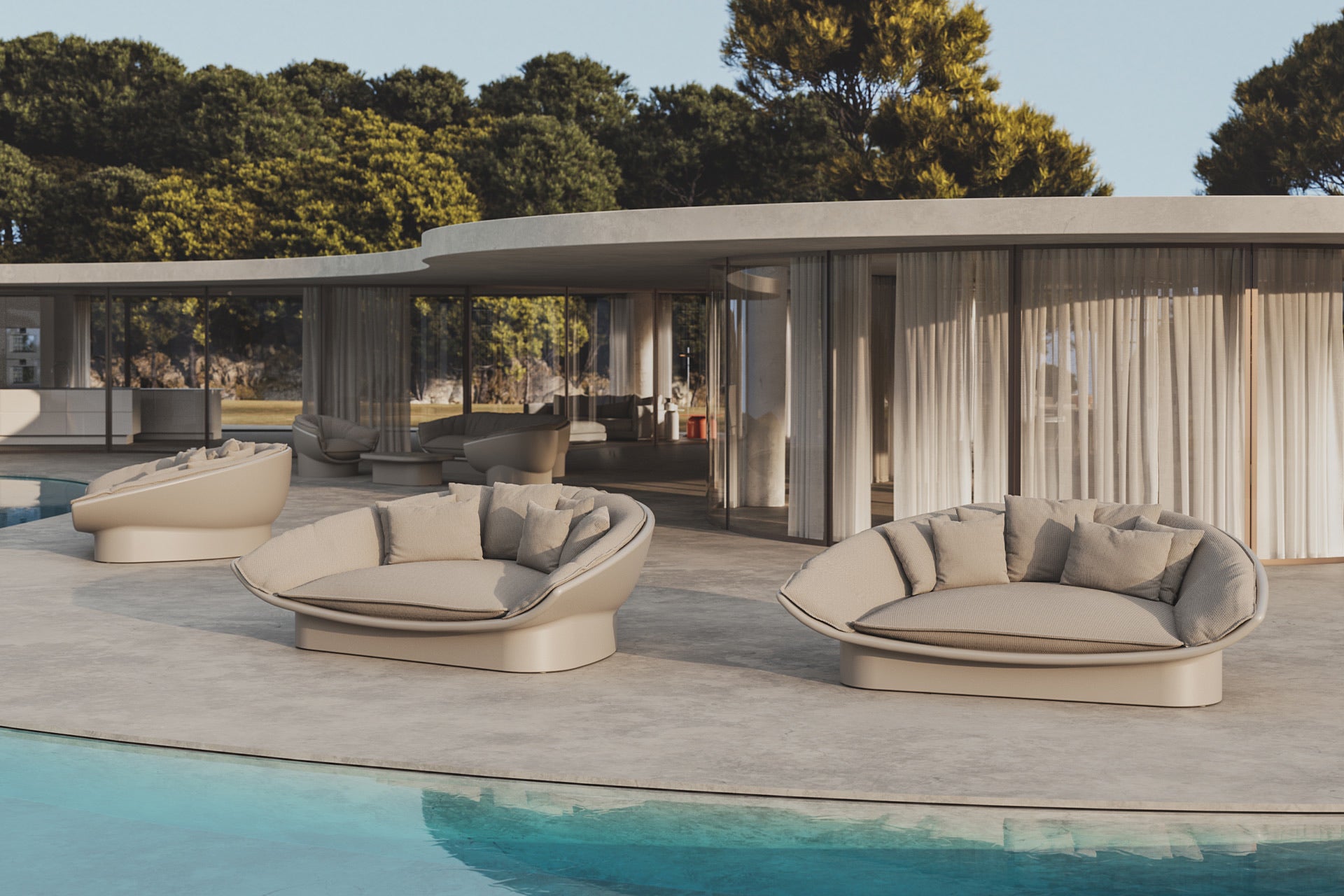 Vondom I Luna Daybed