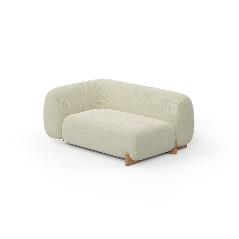 Vondom I Milos Chaiselongue mit Armlehne links