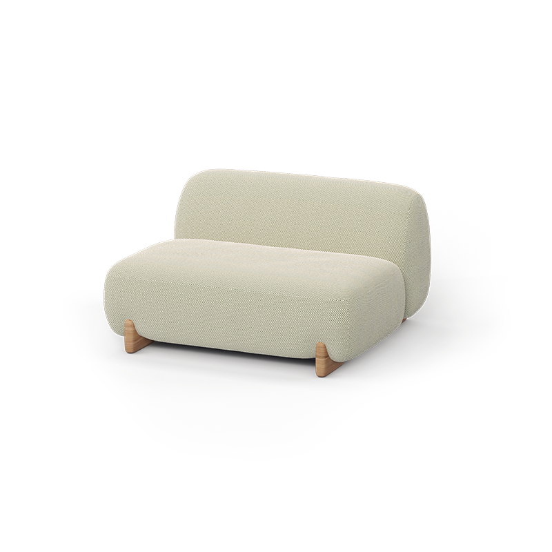 Vondom I Milos großes Sofamodul ohne Armlehnen