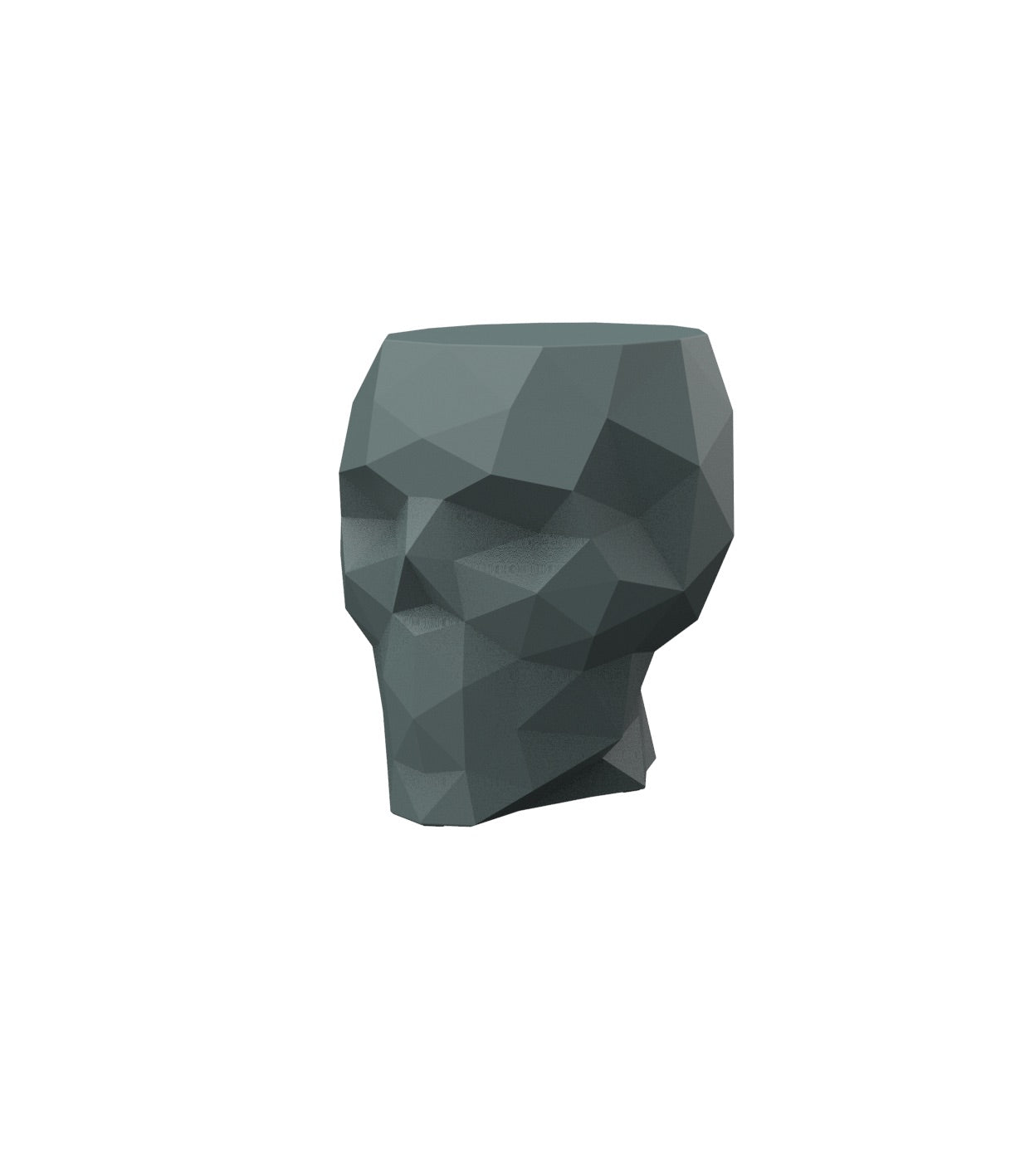 Vondom I Skull Hocker im Totenkopfdesign