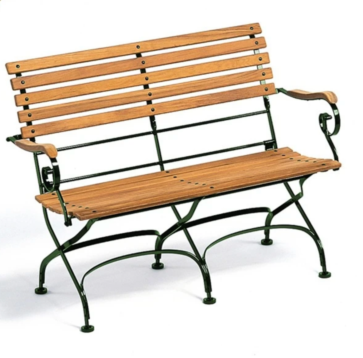 Weishäupl I Classic 2-Sitzer Bank mit/ohne Armlehne 102 cm