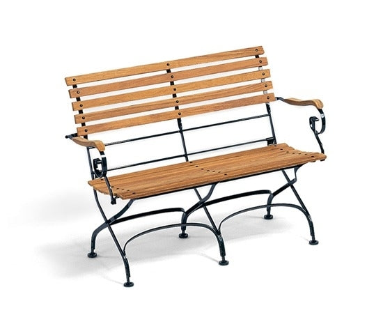 Weishäupl I Classic 2-Sitzer Bank mit/ohne Armlehne 102 cm