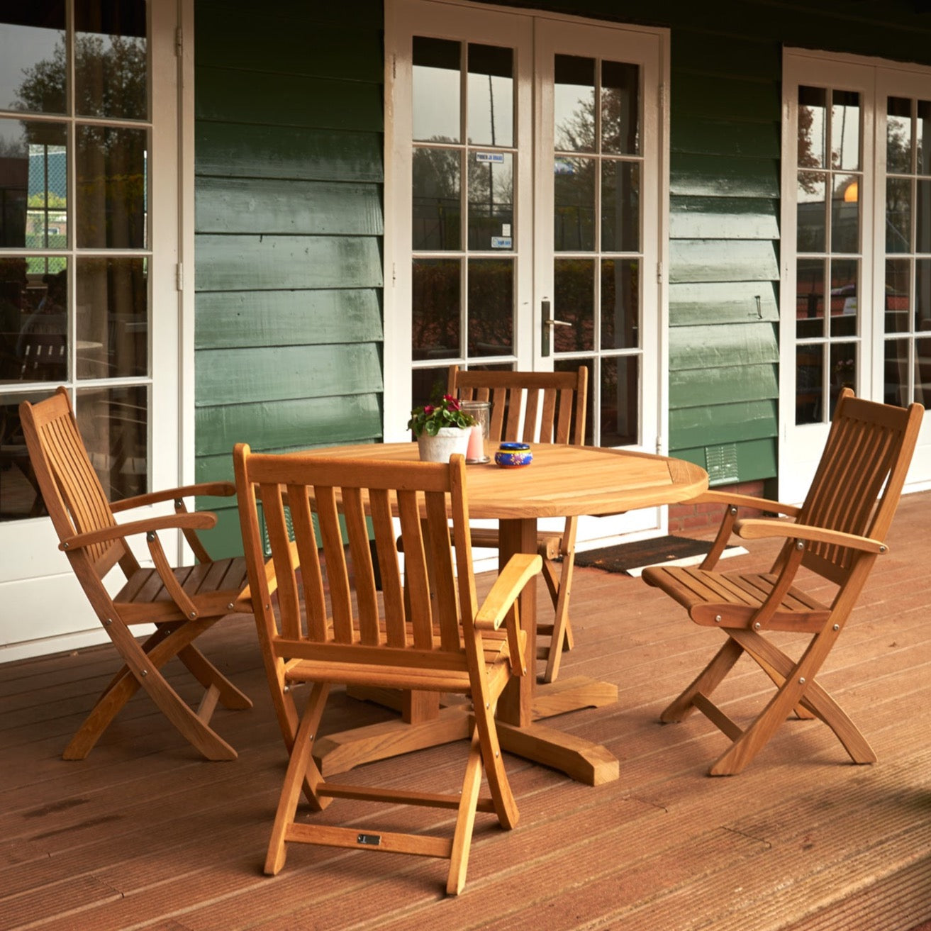 Traditional Teak I William Esstisch 150 cm, rund