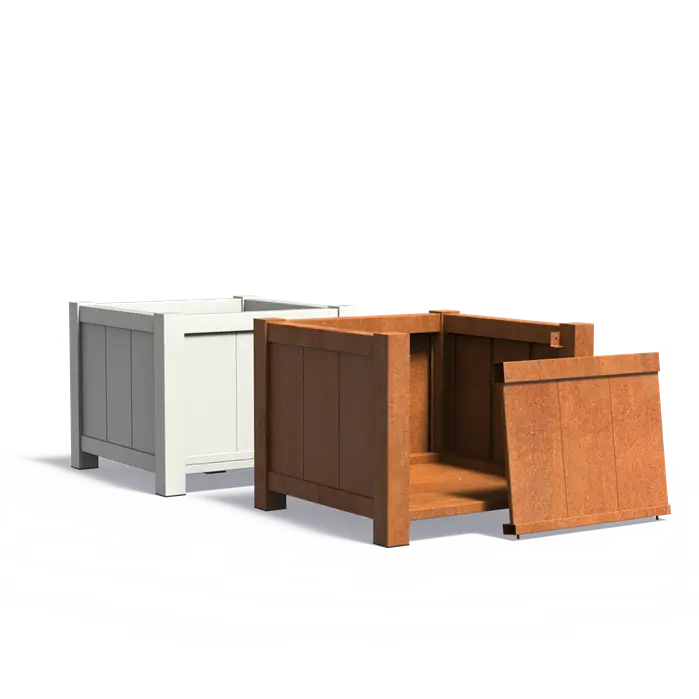 Adezz I York Pflanzgefäß aus Aluminium