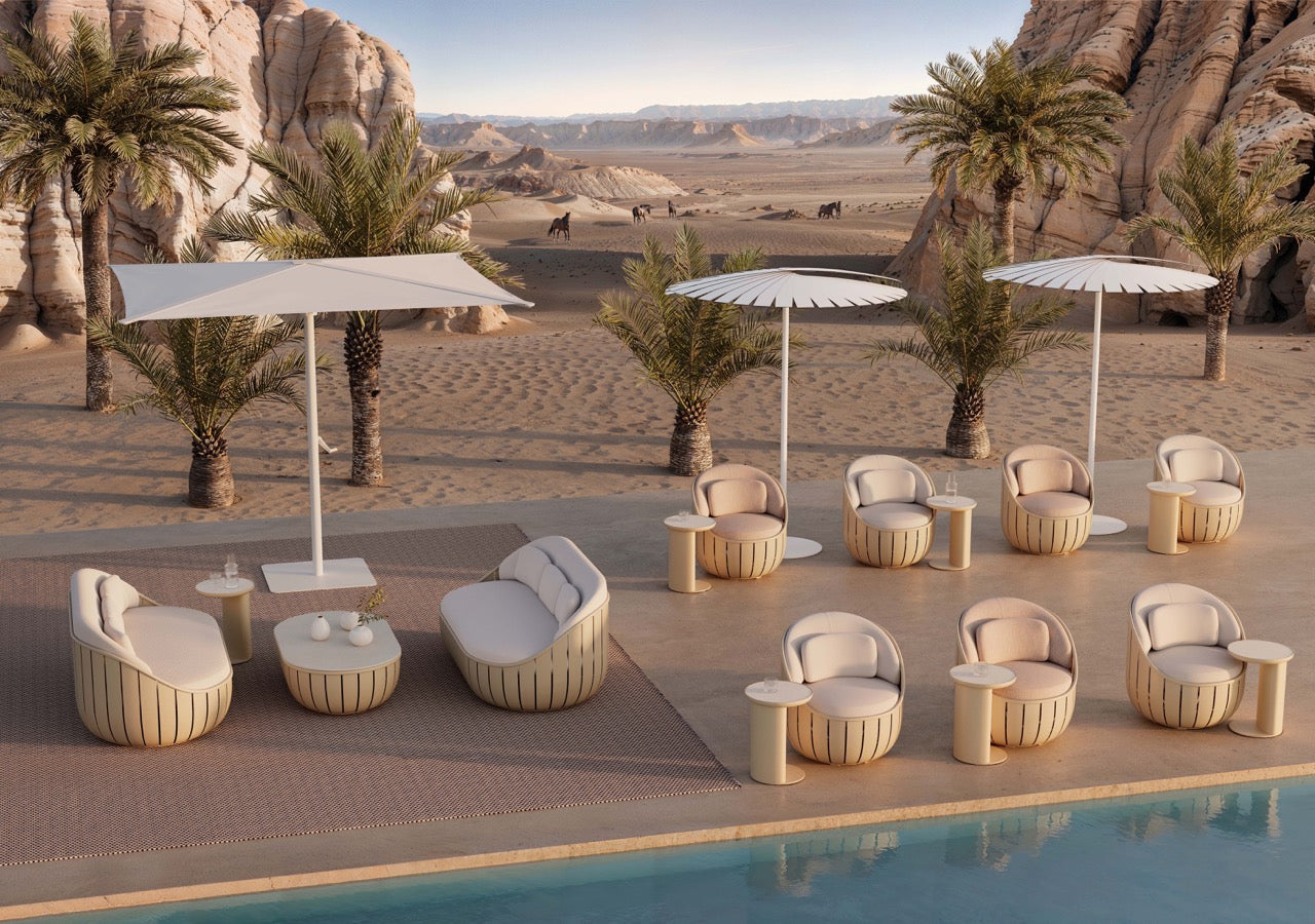 Gandia Blasco I Arena Beistelltisch C 37 cm, rund