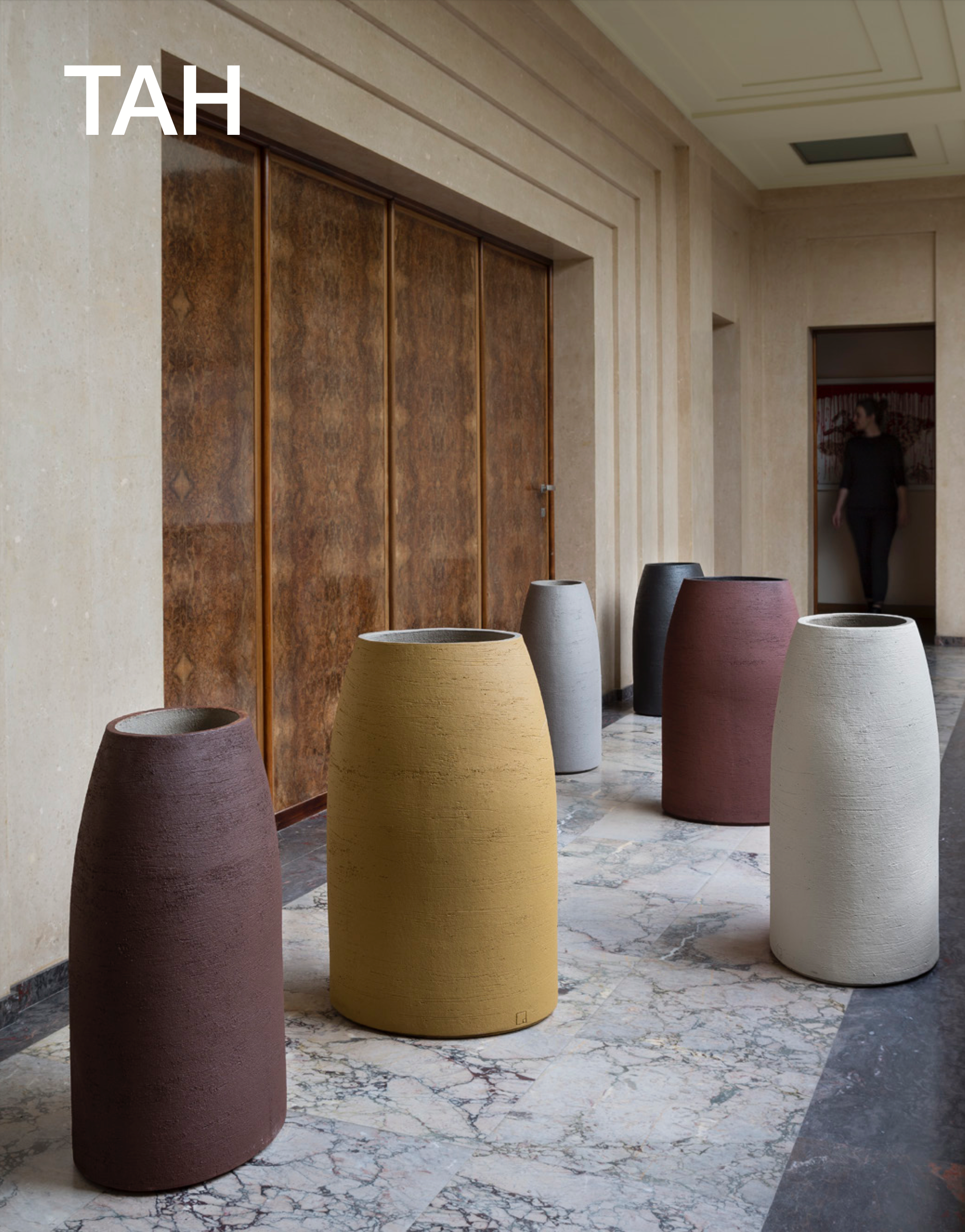 Atelier Vierkant TAH Vasen in mehreren Größen für unterschiedliche Gartenkonzepte