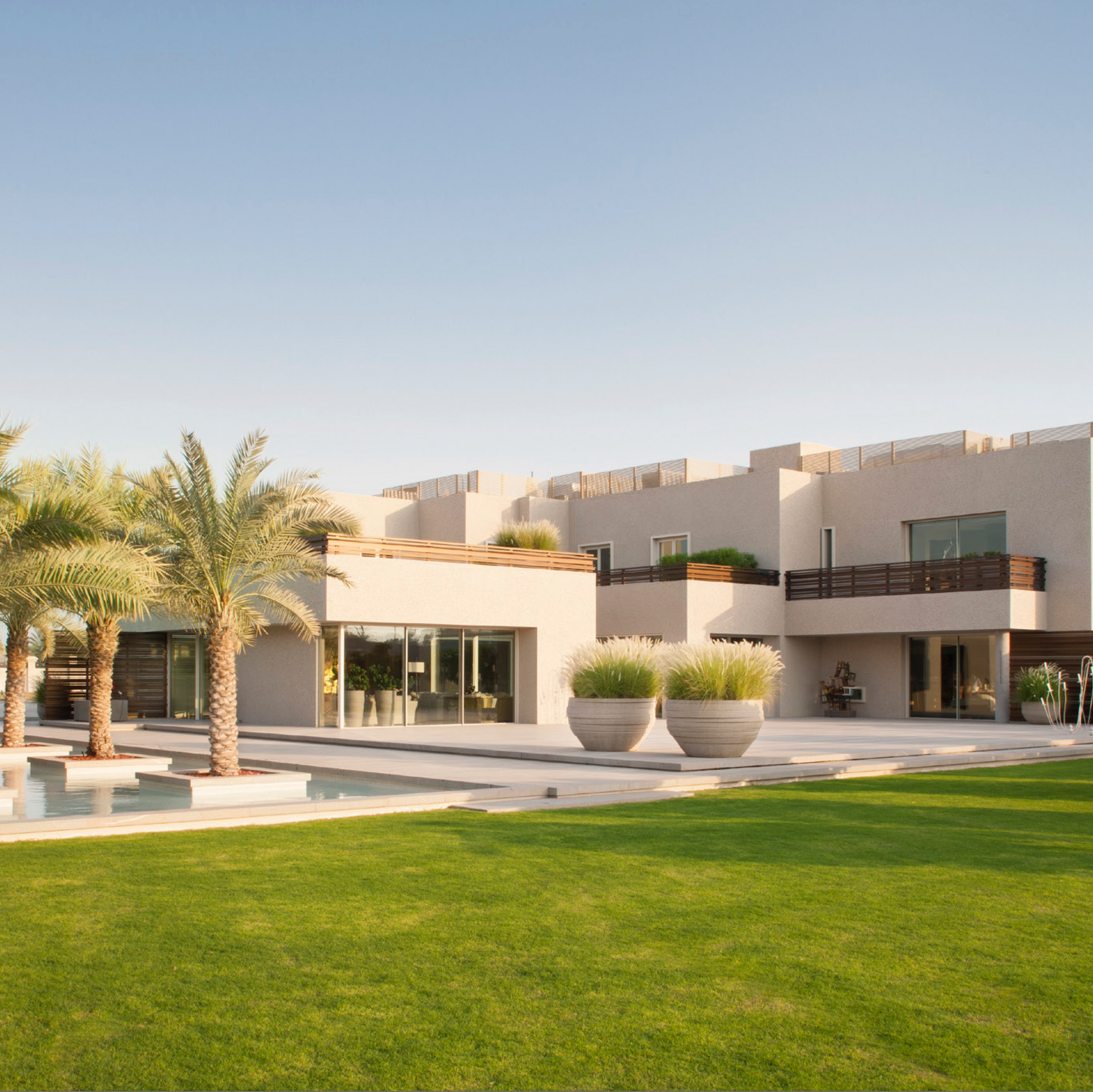 Draufsicht auf das Atelier Vierkant UF Pflanzgefäß mit großzügiger Öffnung für tiefwurzelnde Pflanzen.