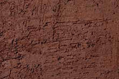 Atelier Vierkant Farbe Rot – Oberfläche der gebrannten Keramik