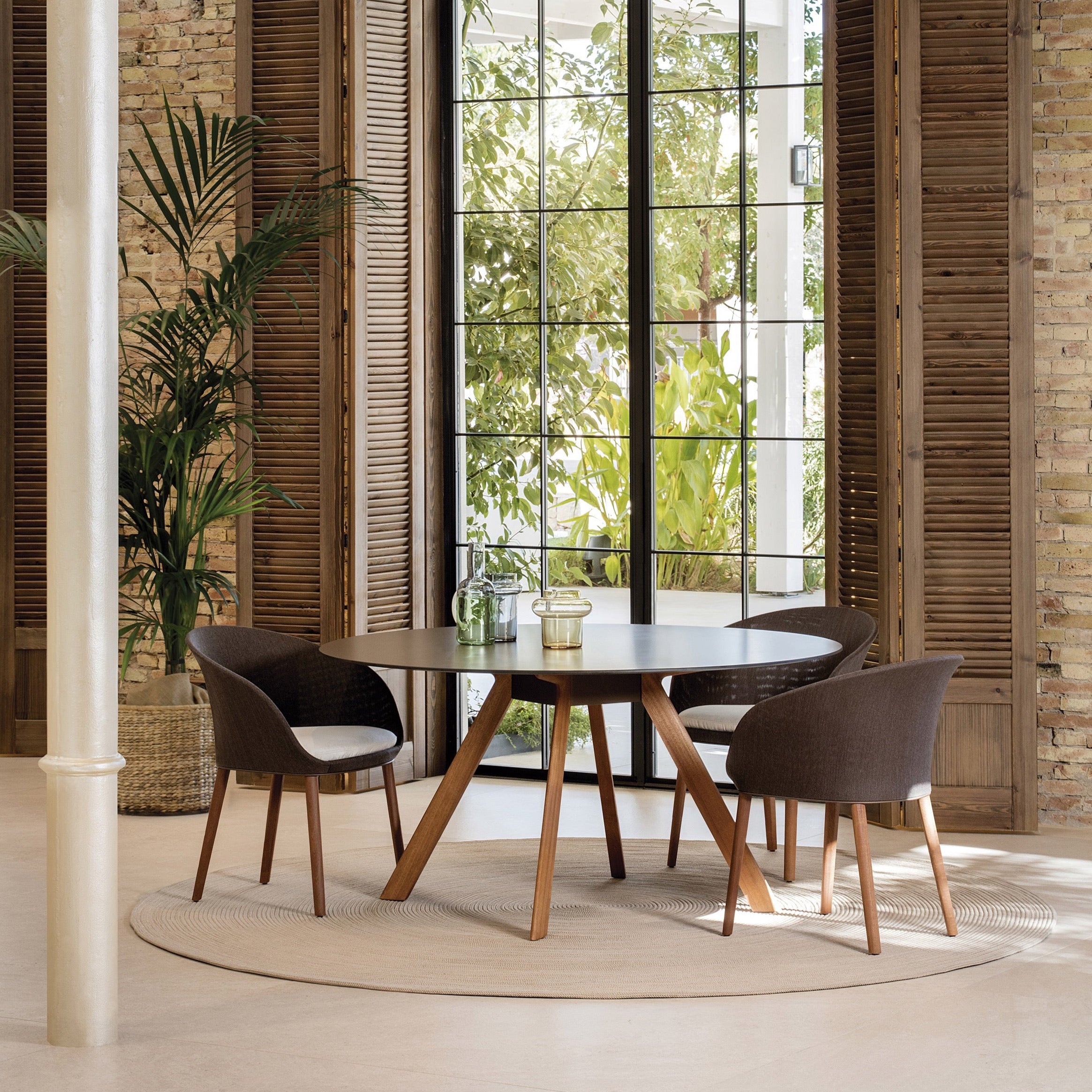 expormim I Atrivm dining table 150 cm, round