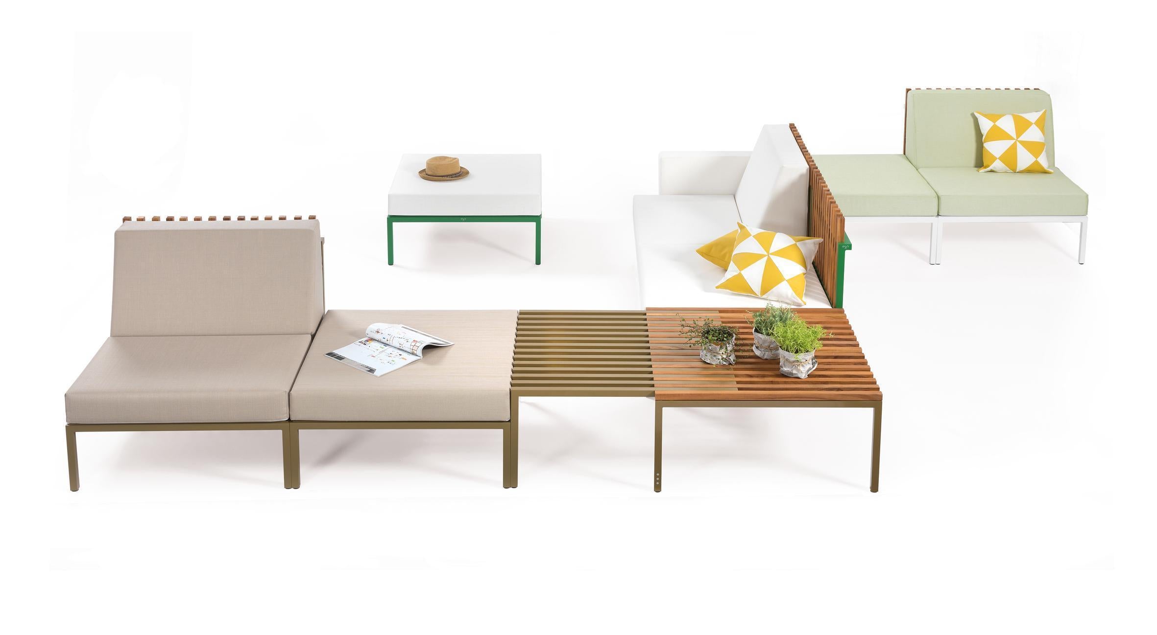 Ego Paris I Sutra Couchtisch 77/140 cm, ausziehbar