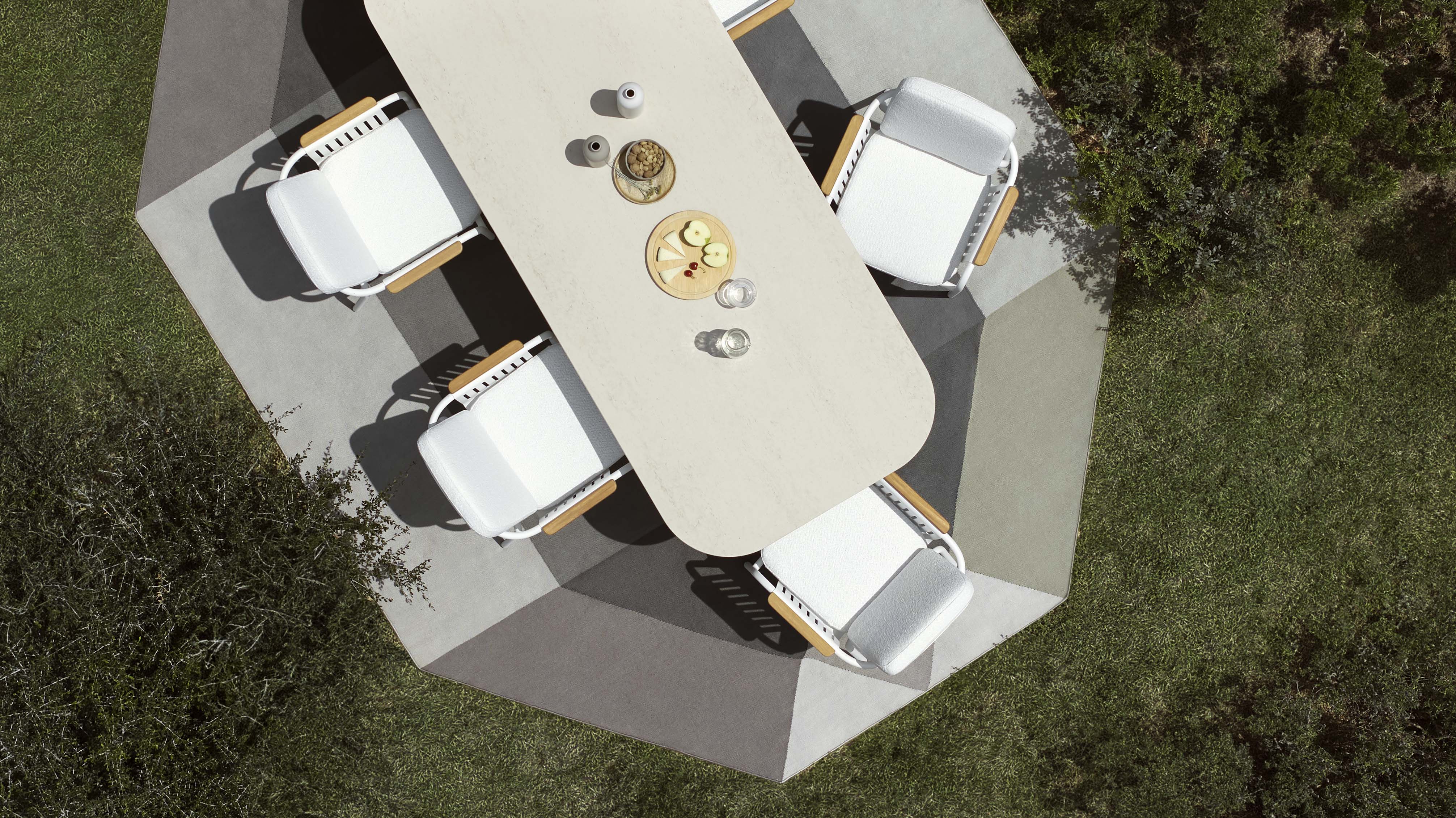 Gandia Blasco I Capa Esstisch 250 cm, rechteckig