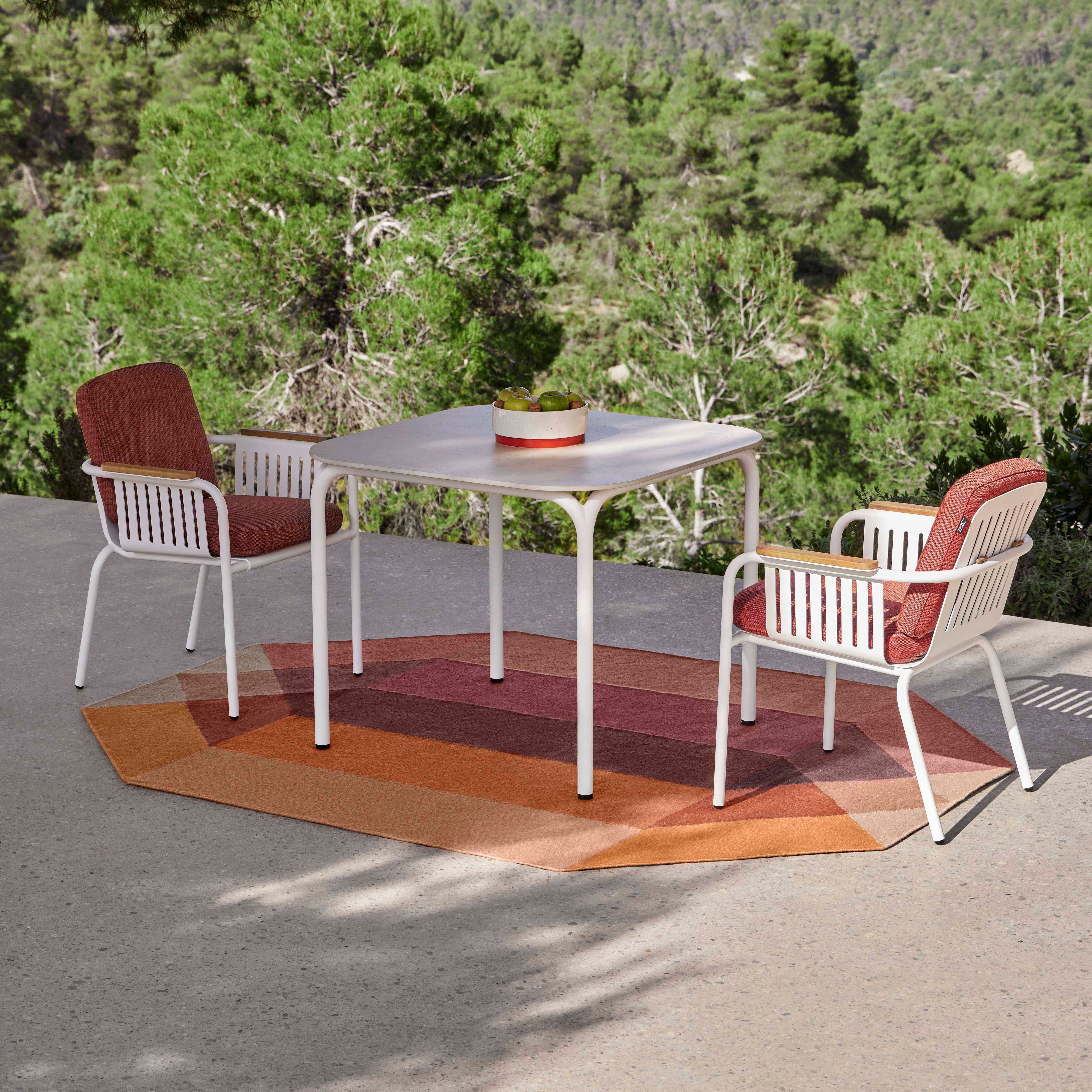 Gandia Blasco I Capa Esstisch 90 cm, quadratisch