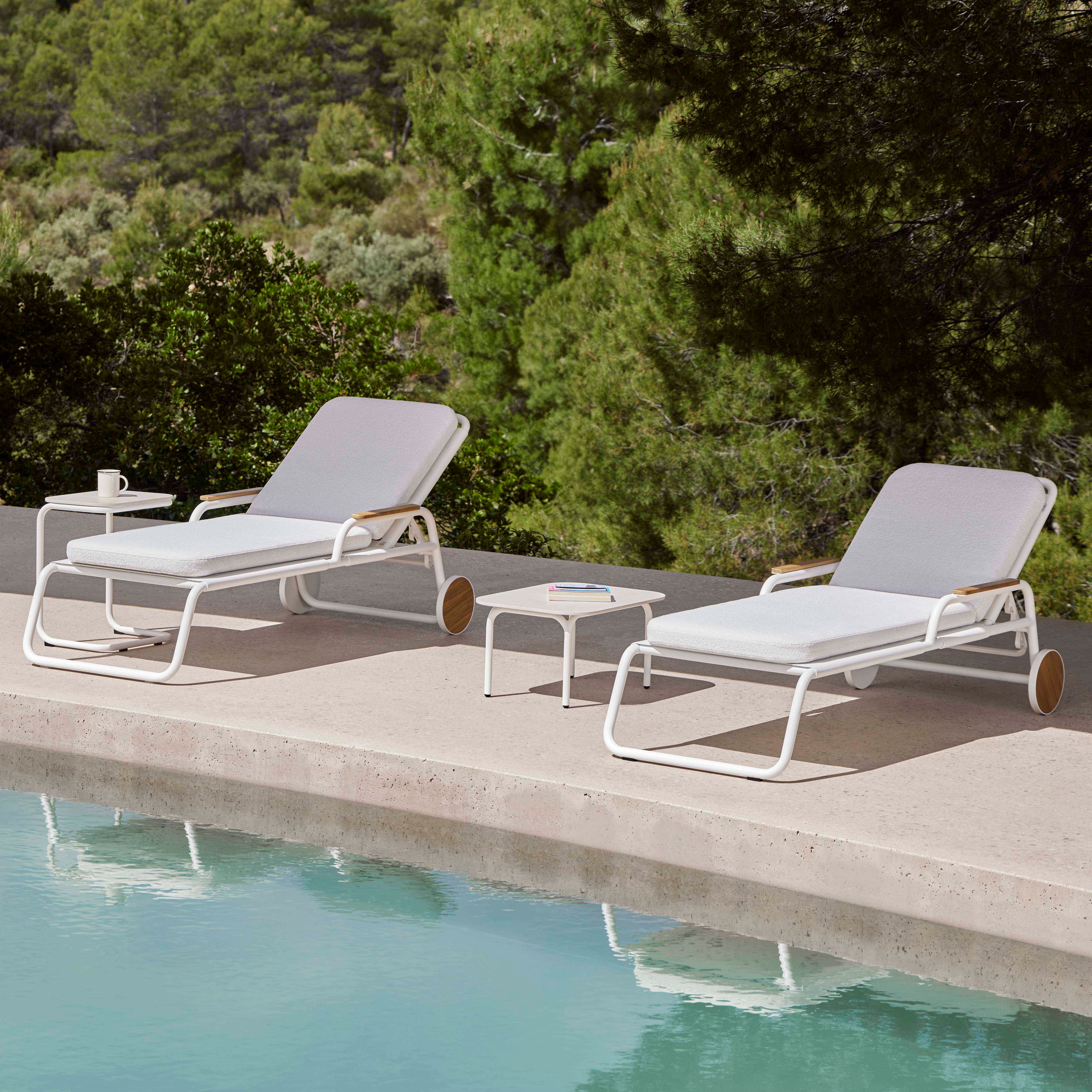 Gandia Blasco I Capa C-Tisch 45 cm, , rechteckig