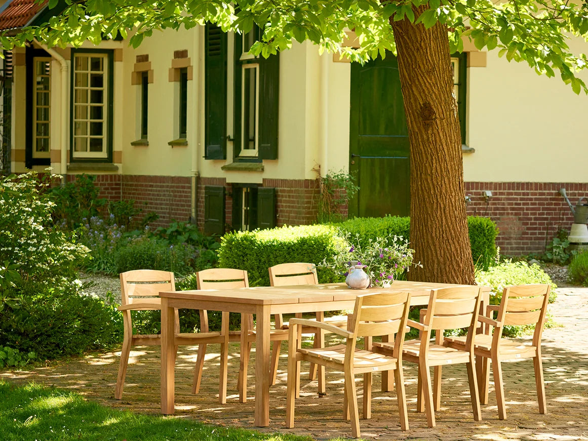 Traditional Teak I Floris Esstisch 213 cm, rechteckig