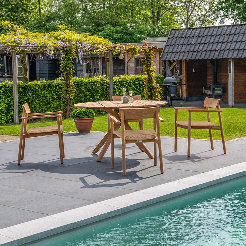 Traditional Teak I Carmen Essstuhl