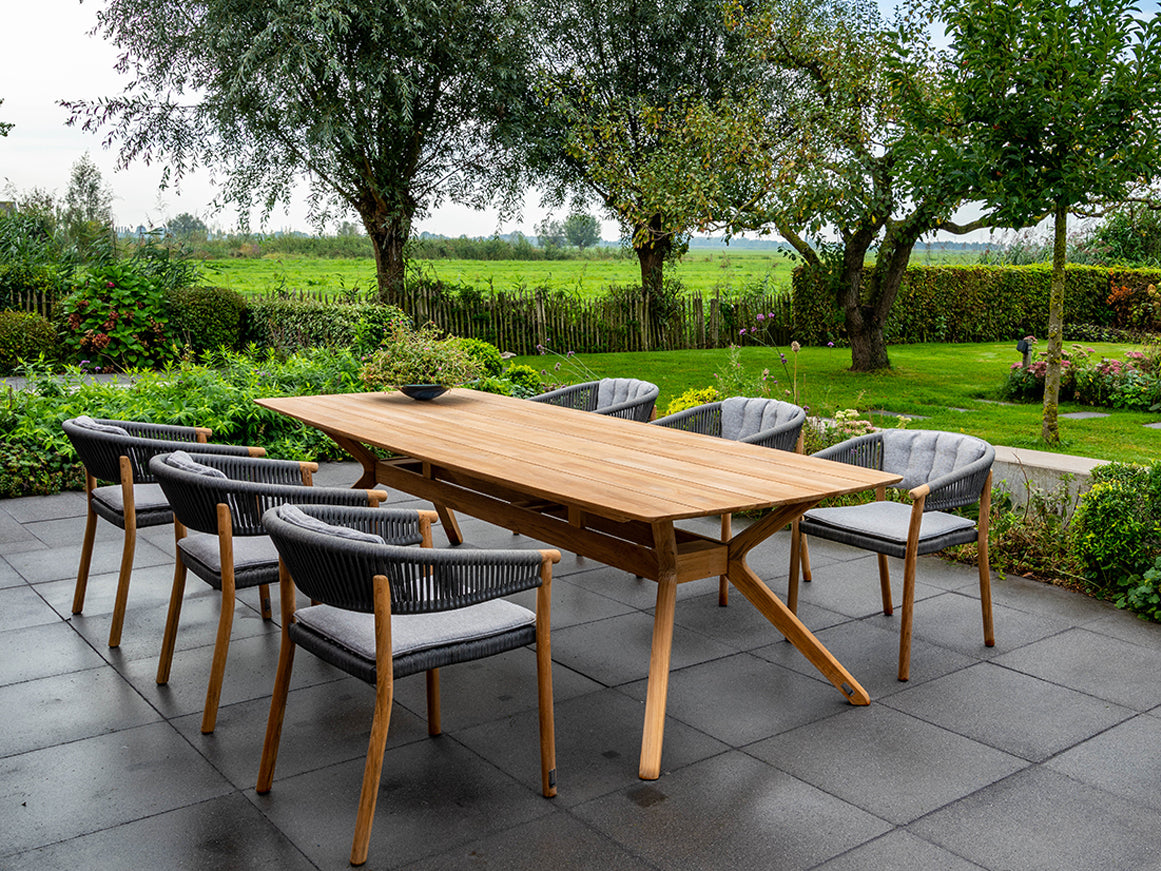 Traditional Teak I Carmen Esstisch, rechteckig