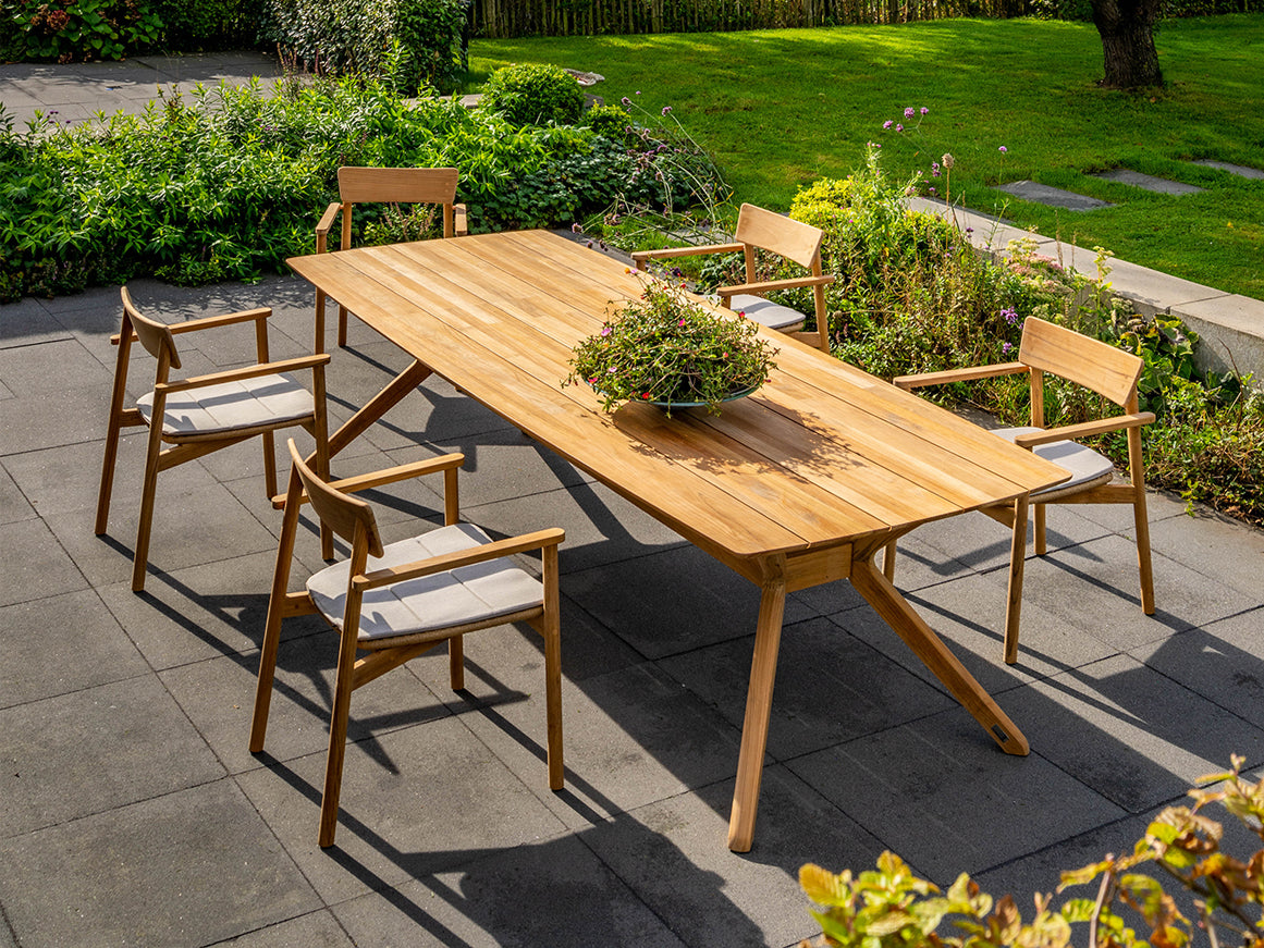 Traditional Teak I Carmen Esstisch, rechteckig