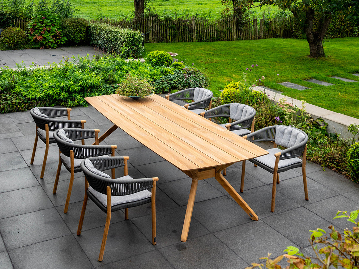 Traditional Teak I Carmen Esstisch, rechteckig