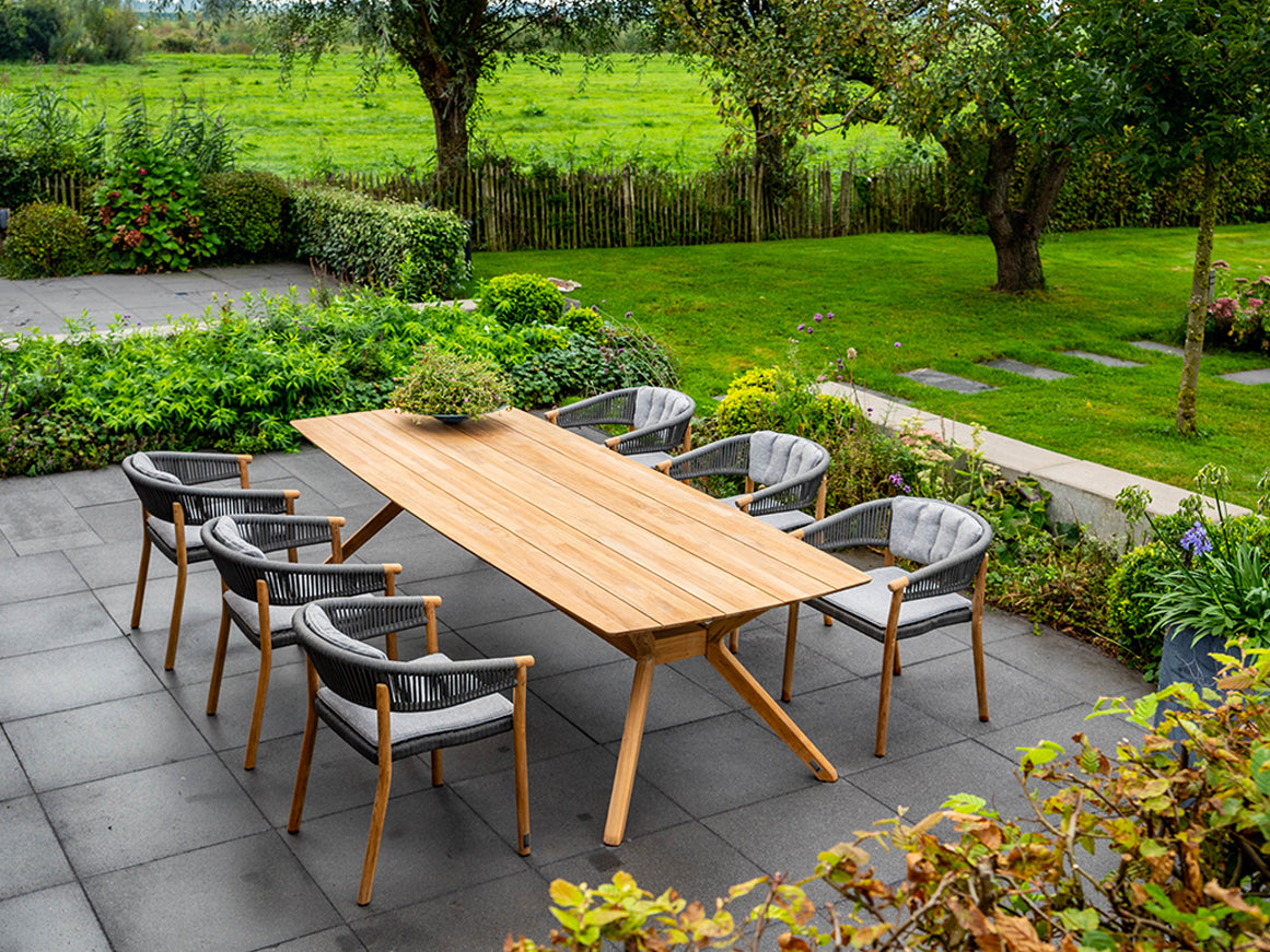 Traditional Teak I Carmen Esstisch, rechteckig