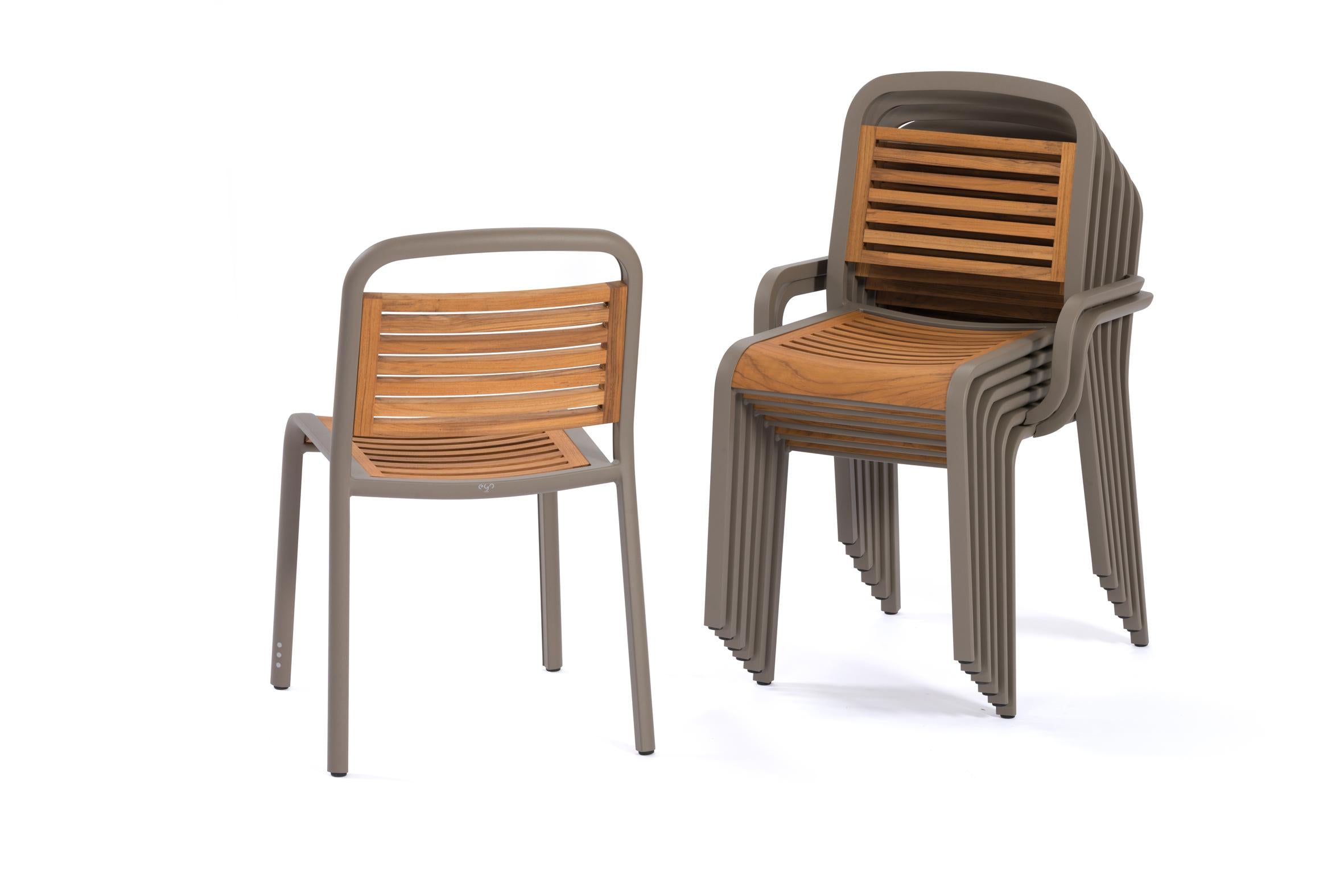 Ego Paris | Marumi Teak Stuhl