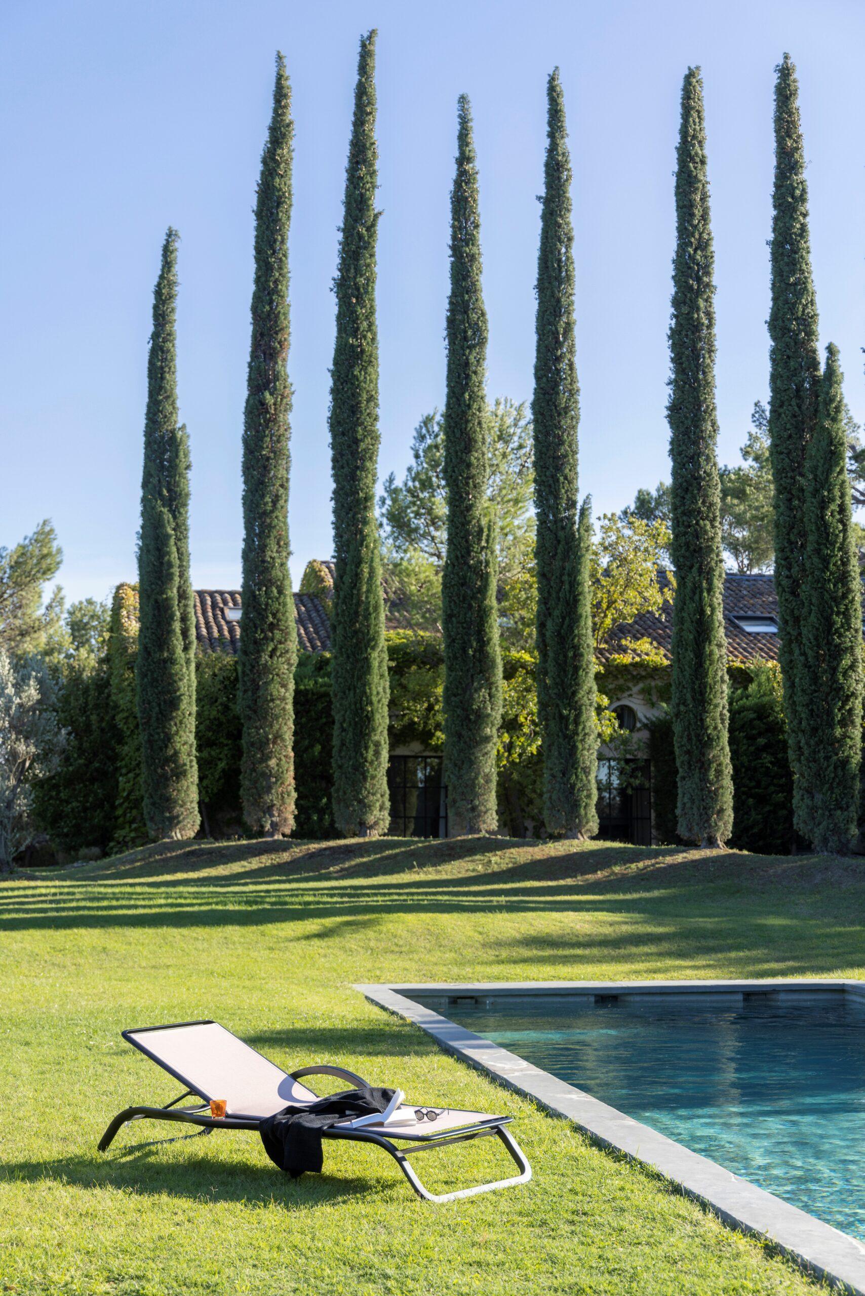 Ego Paris I Marumi Sonnenliege mit Armlehne und Tablett