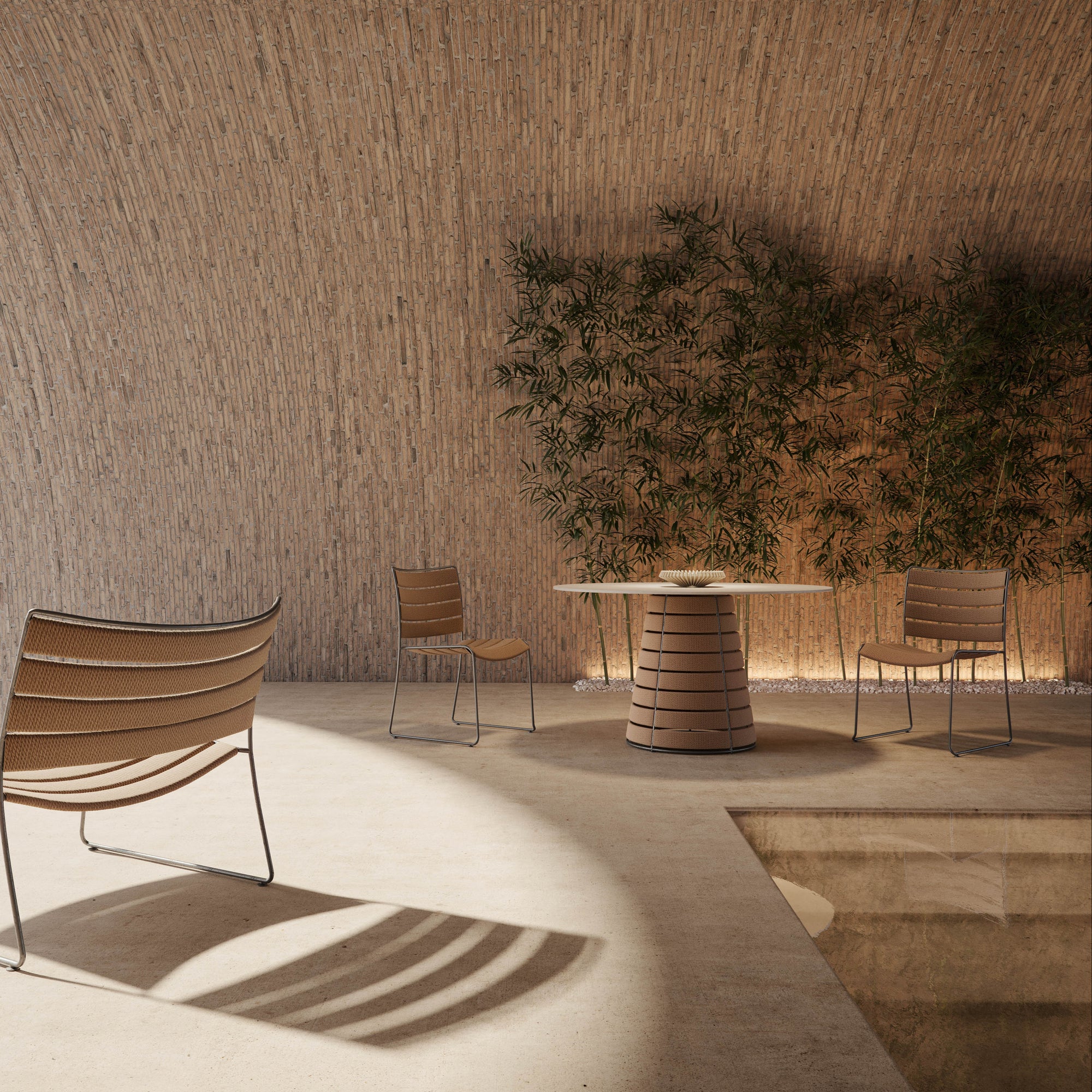 Gandia Blasco I Cord Gartenstuhl