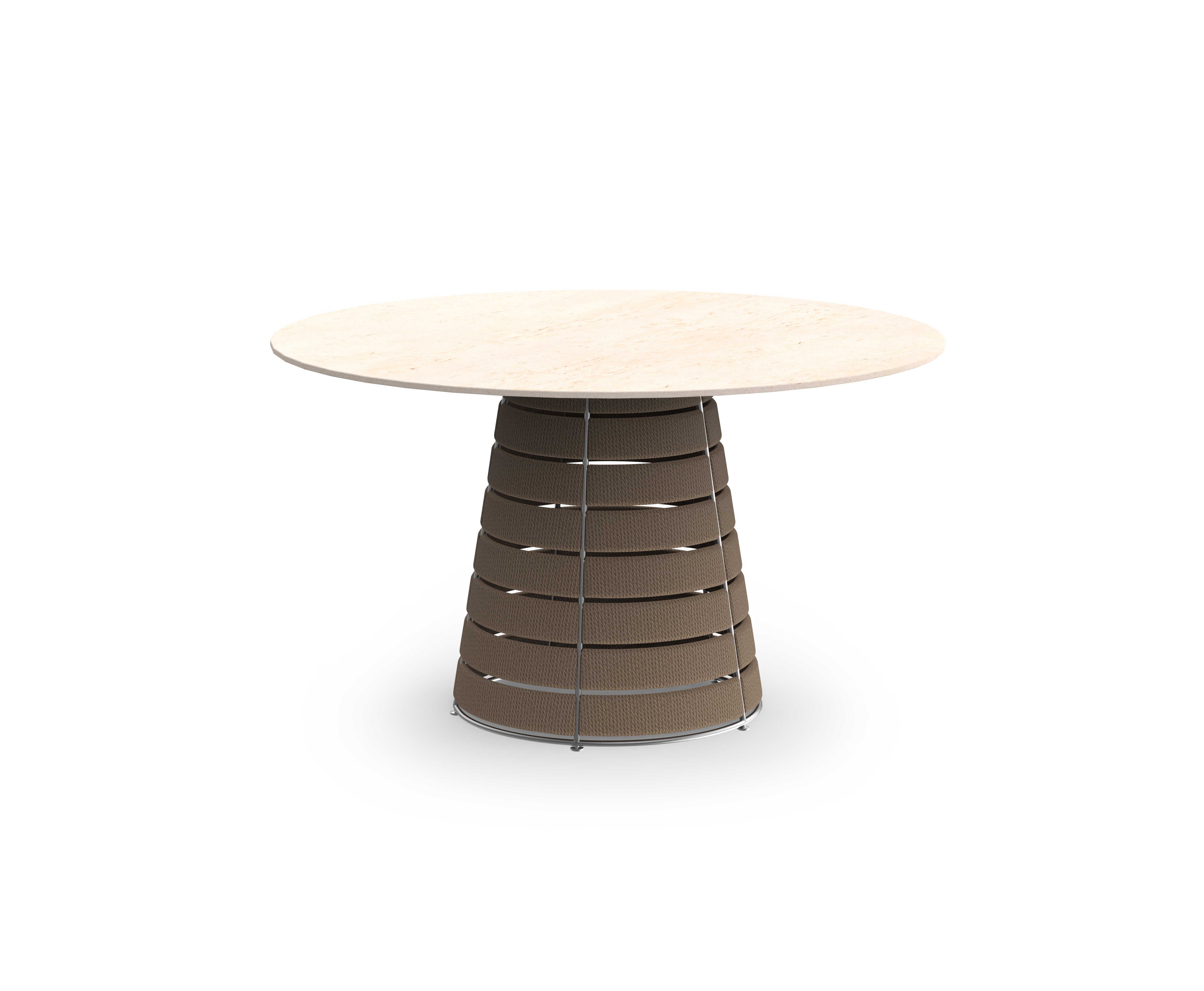 Gandia Blasco I Cord dining table 130 cm, round
