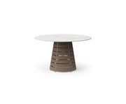 Gandia Blasco I Cord dining table 130 cm, round