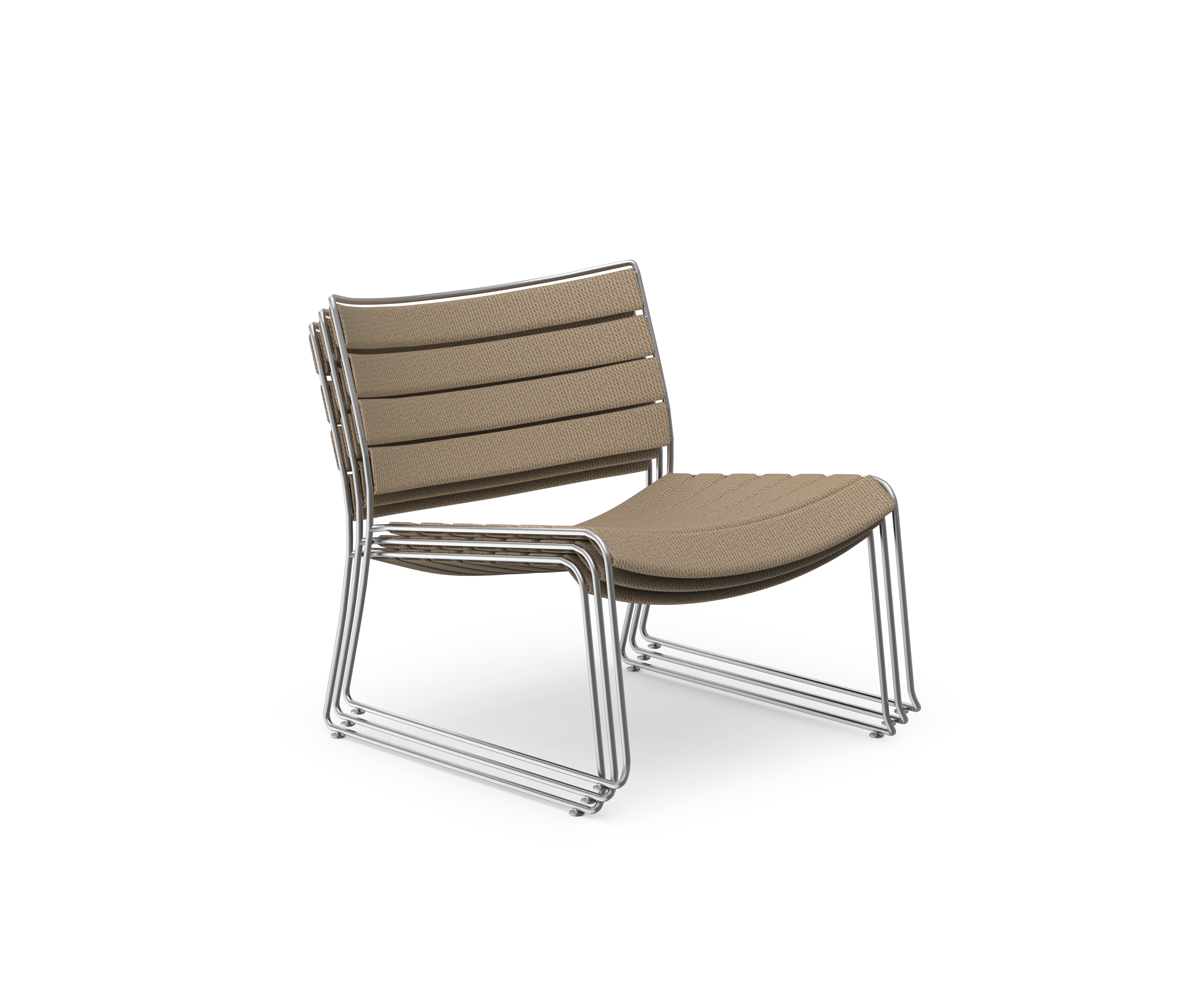 Gandia Blasco I Cord Loungestuhl