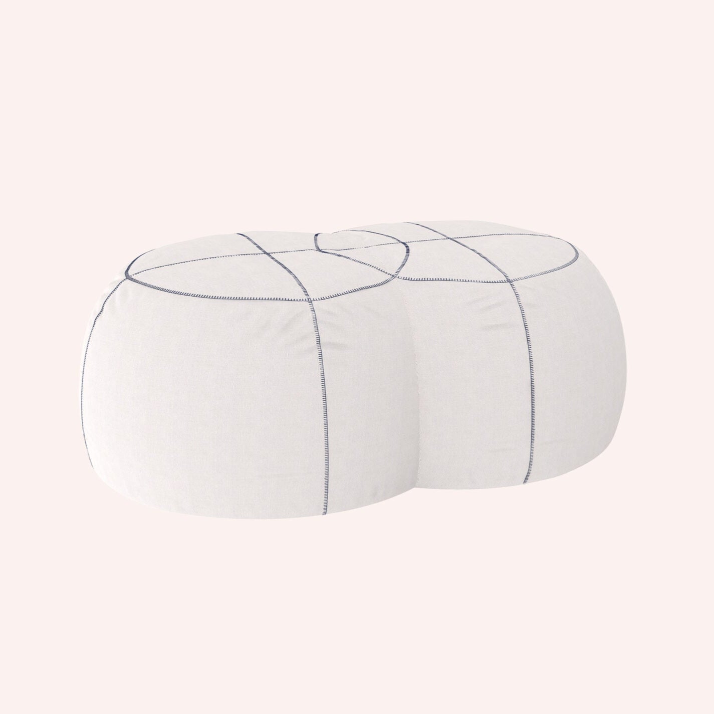 diabla I Costuras XL Doppelhocker